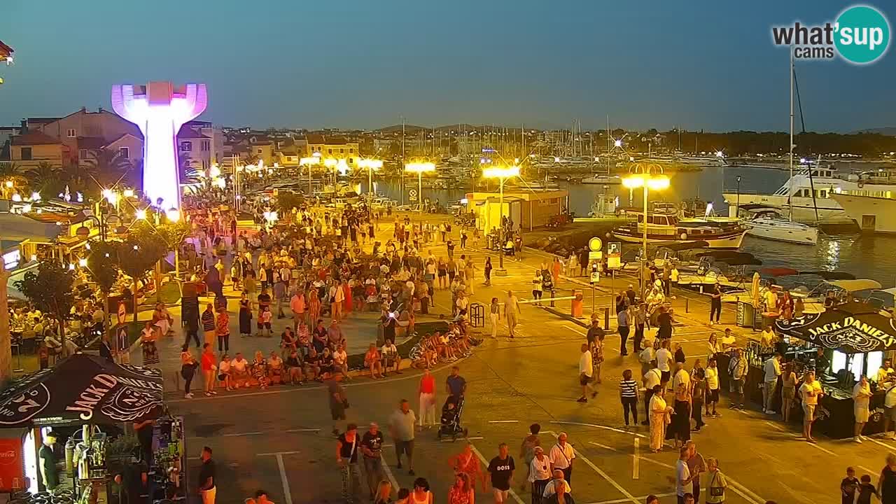 Vodice webcam live – front de mer