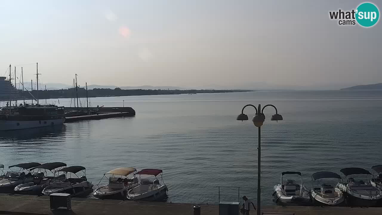 Vodice web kamera – marina i riva