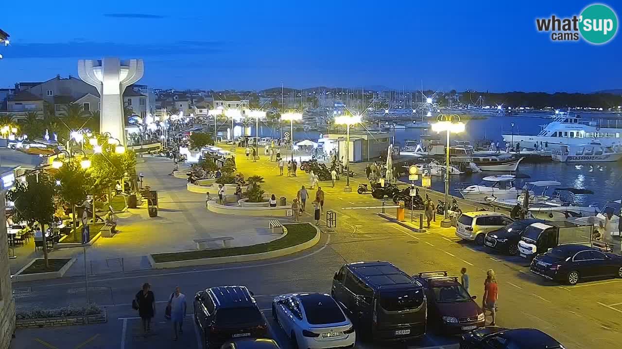 Vodice livecam – marina e il lungomare
