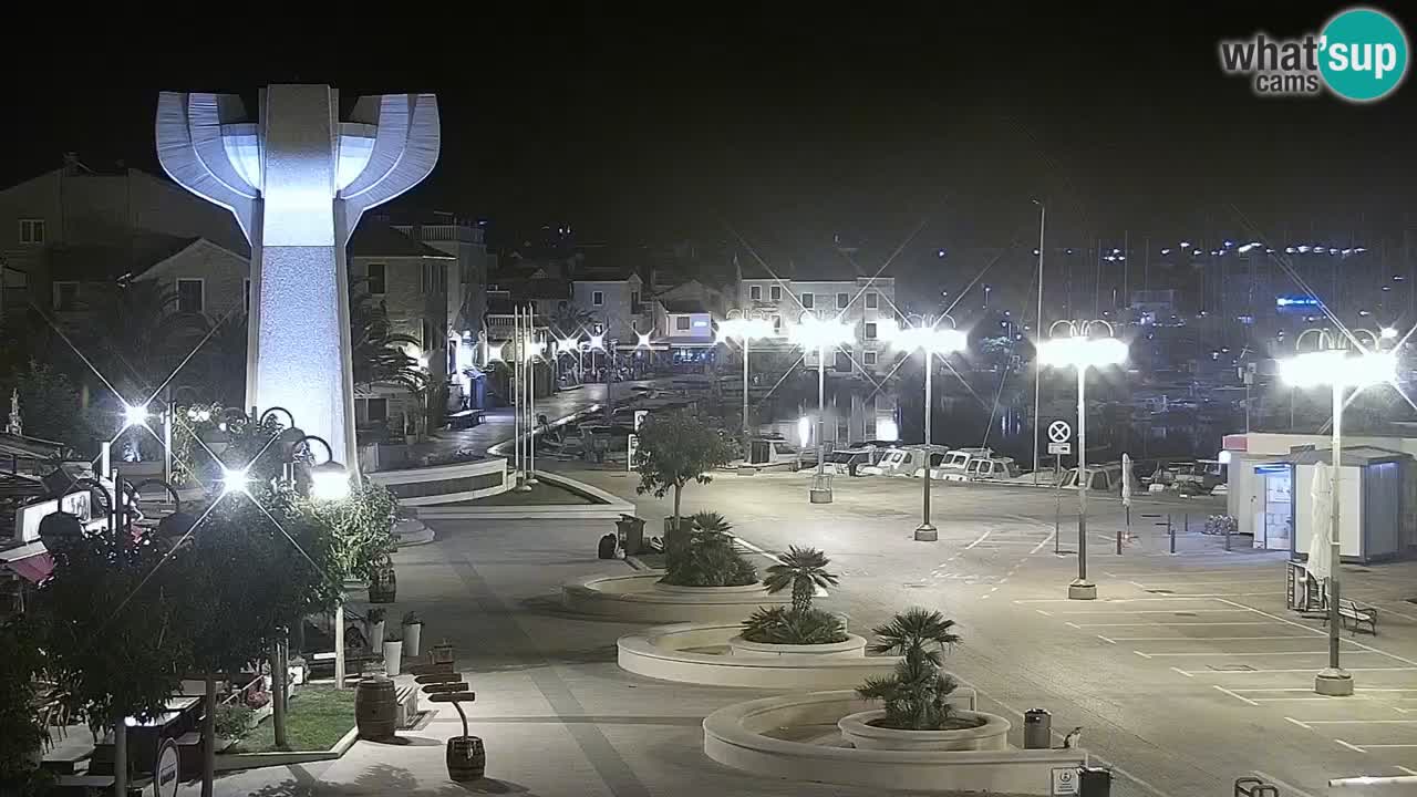 Vodice webcam – marina i meer