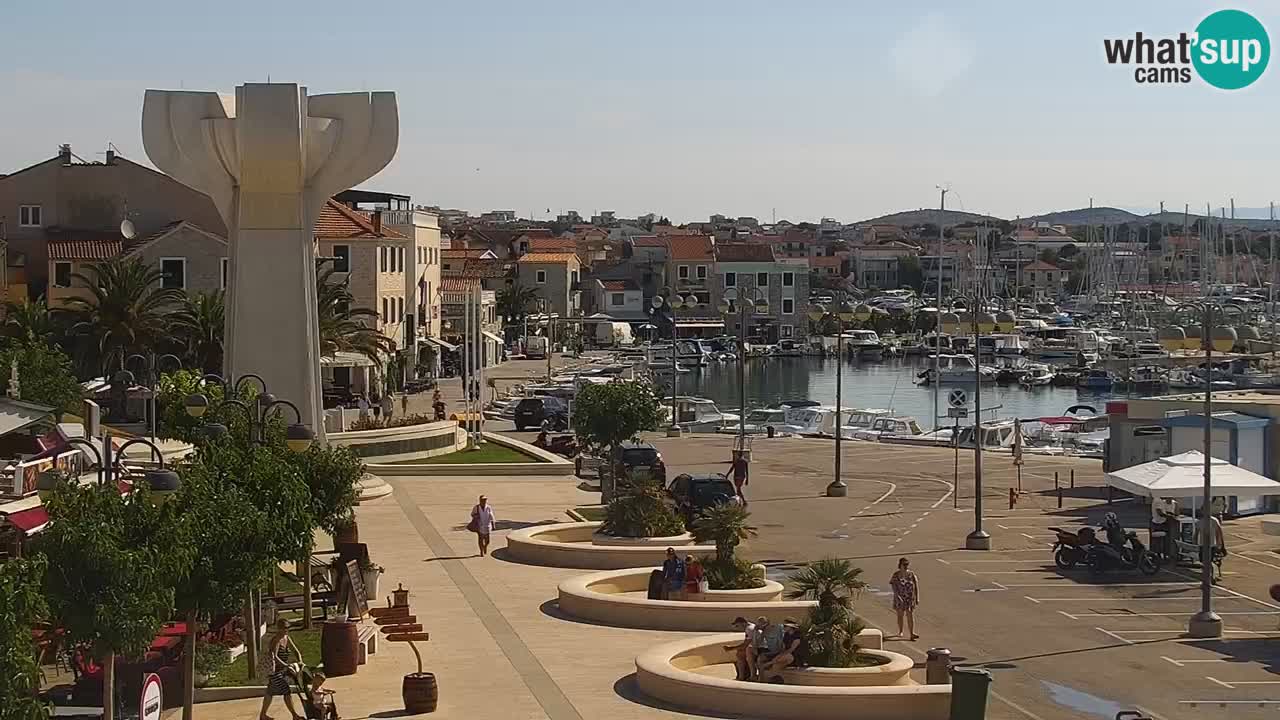 Vodice webcam – marina i meer