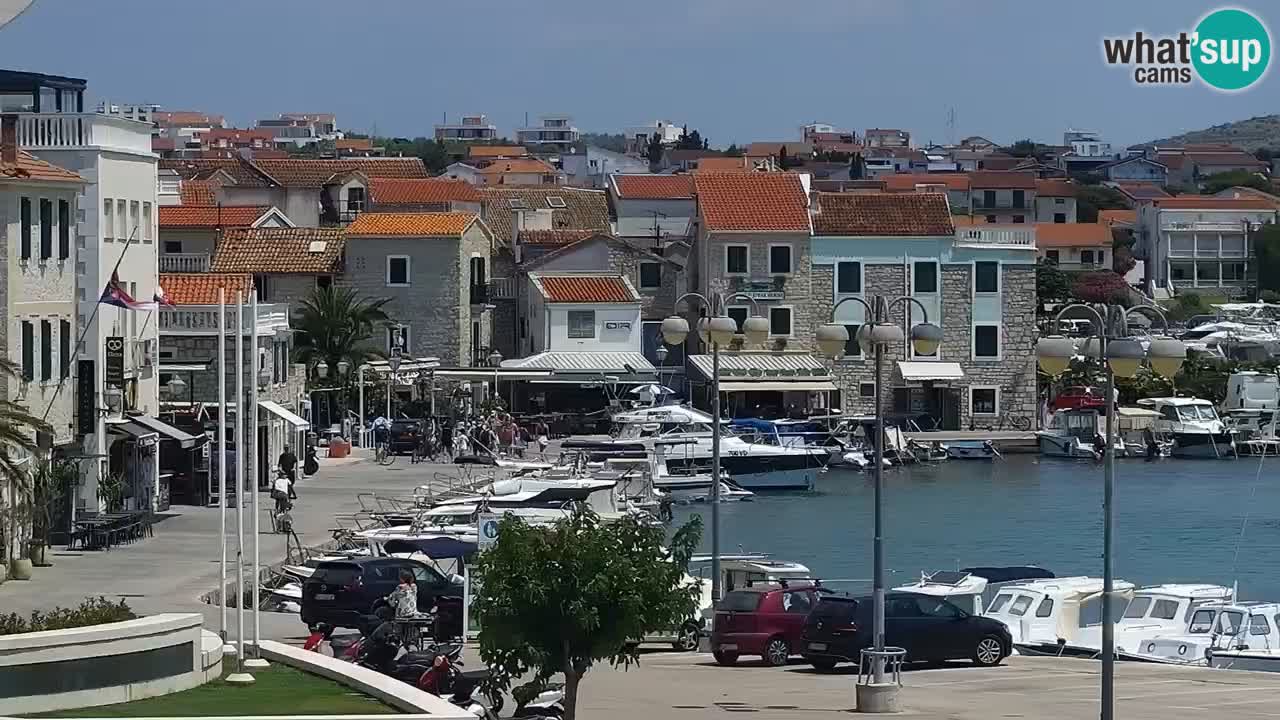 The blue beach in Vodice “Plava plaža”