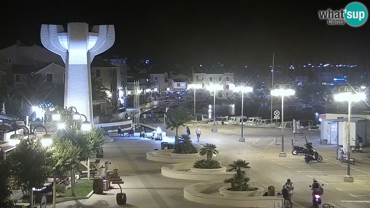 Vodice webcam – marina i meer