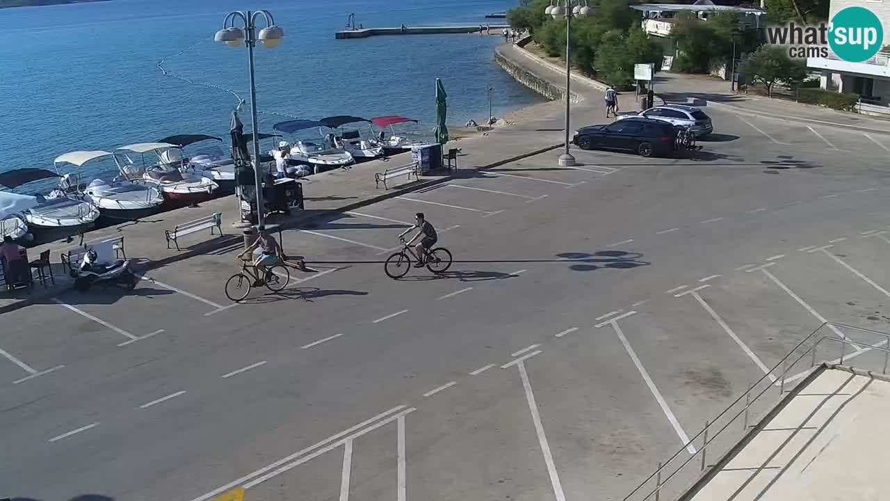 Vodice webcam live – front de mer