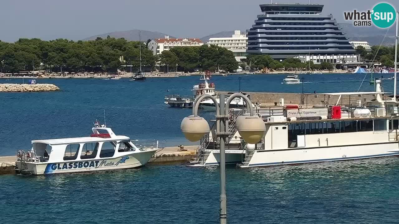 Vodice web kamera – marina i riva
