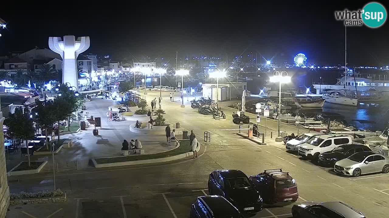 Vodice webcam live – front de mer