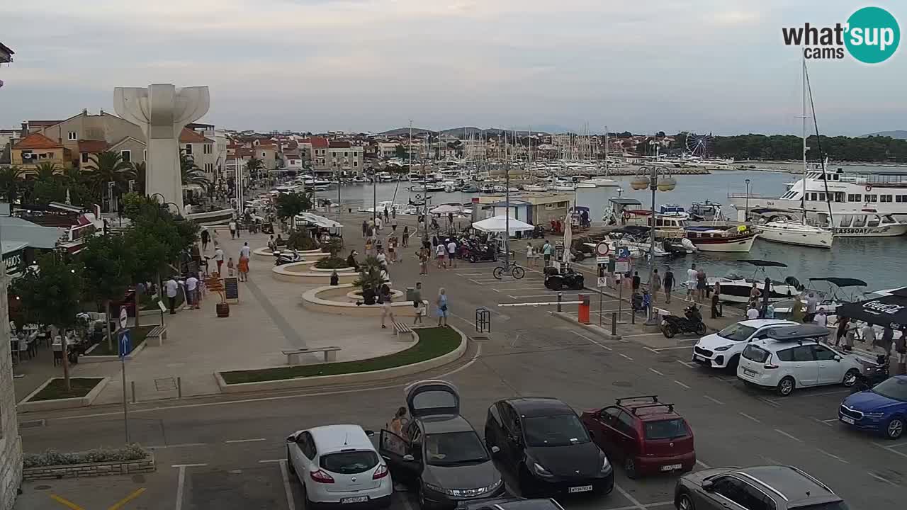 Vodice webcam – marina i meer