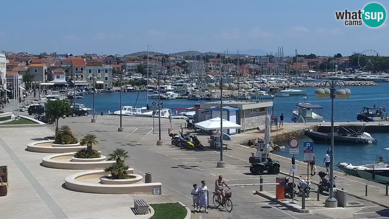 Vodice webcam – marina i meer