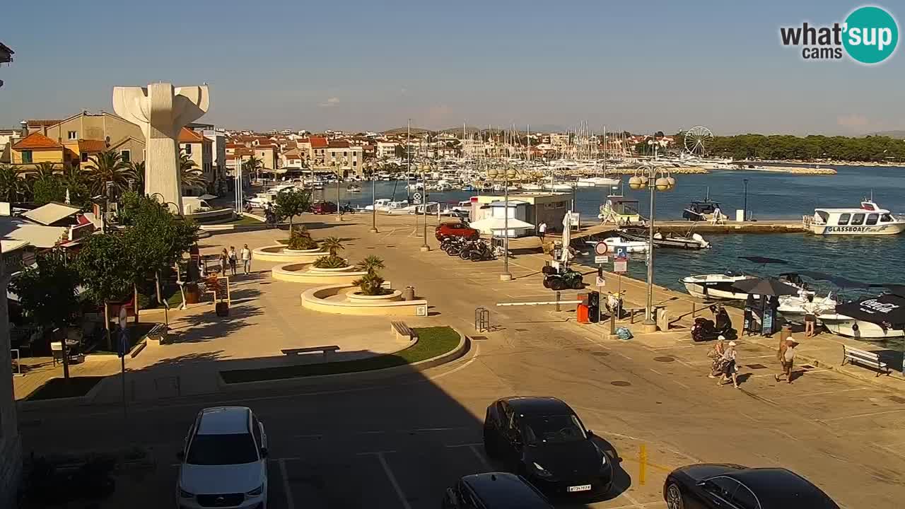The blue beach in Vodice “Plava plaža”