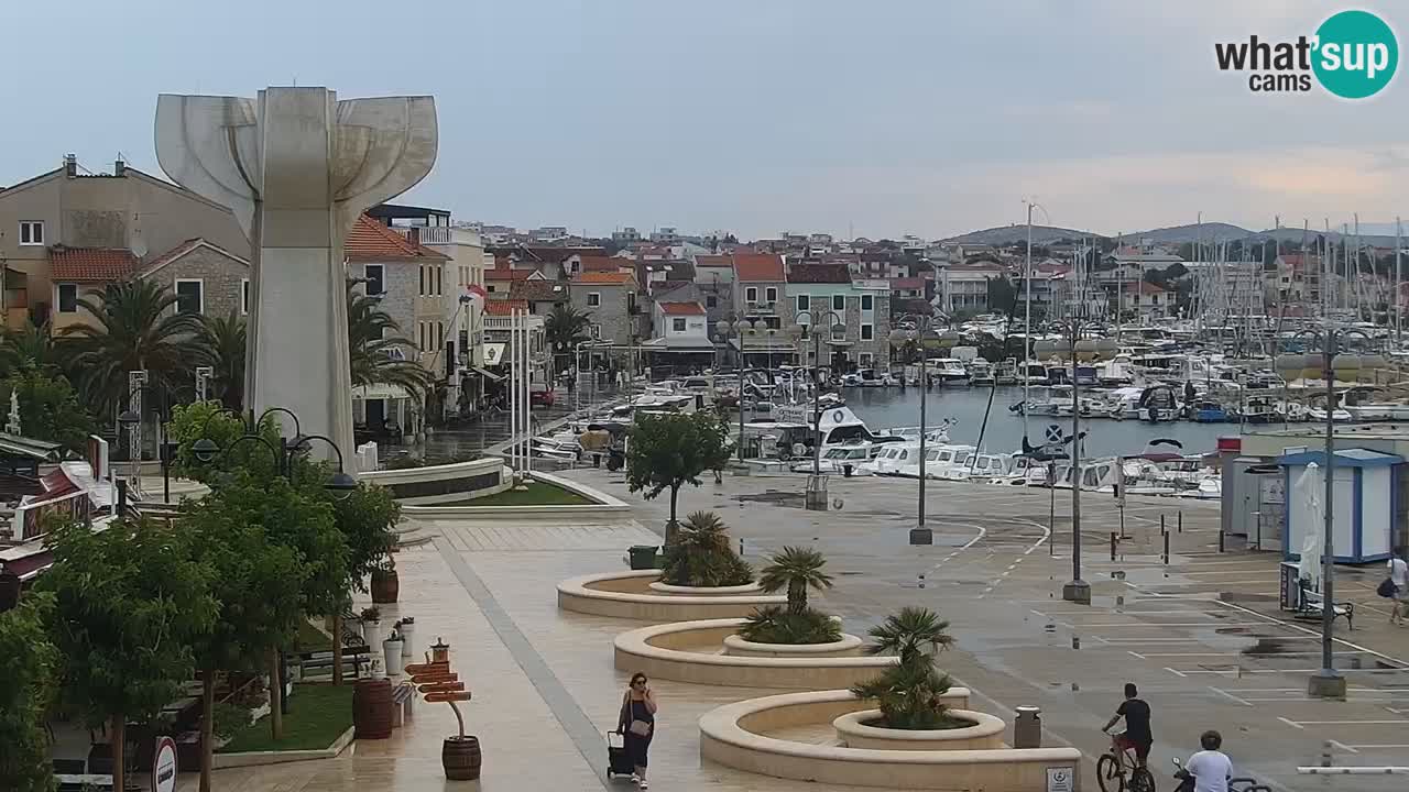 Vodice livecam – marina e il lungomare