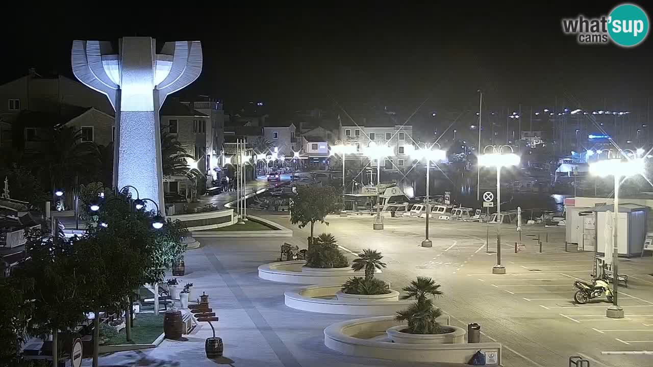 Vodice webcam live – front de mer