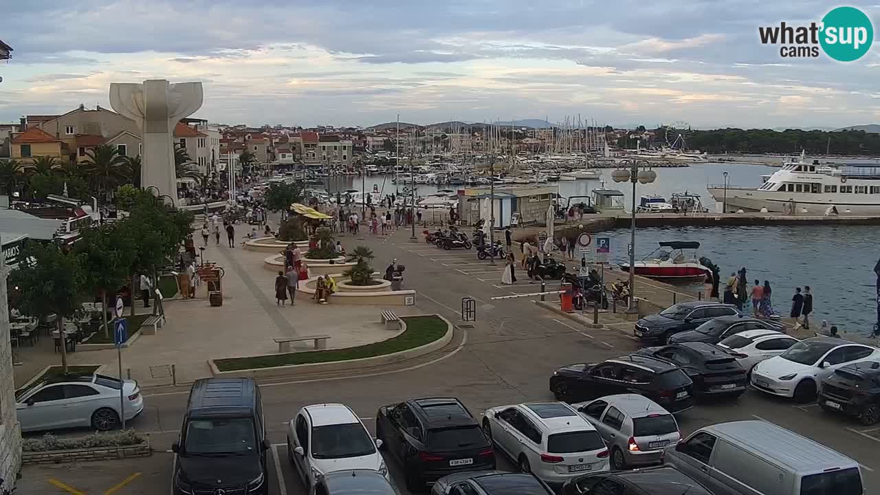 Vodice webcam live – front de mer