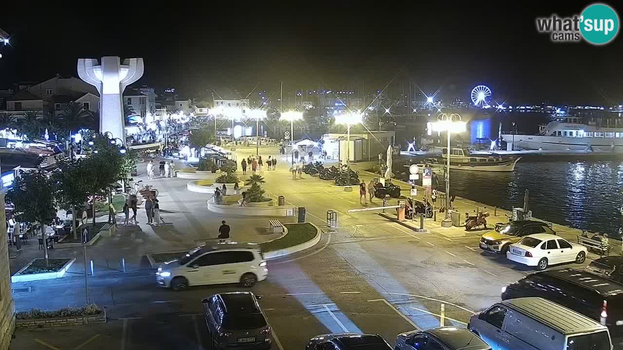 Vodice livecam – marina e il lungomare