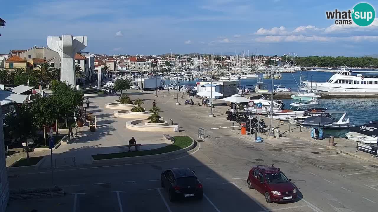 The blue beach in Vodice “Plava plaža”