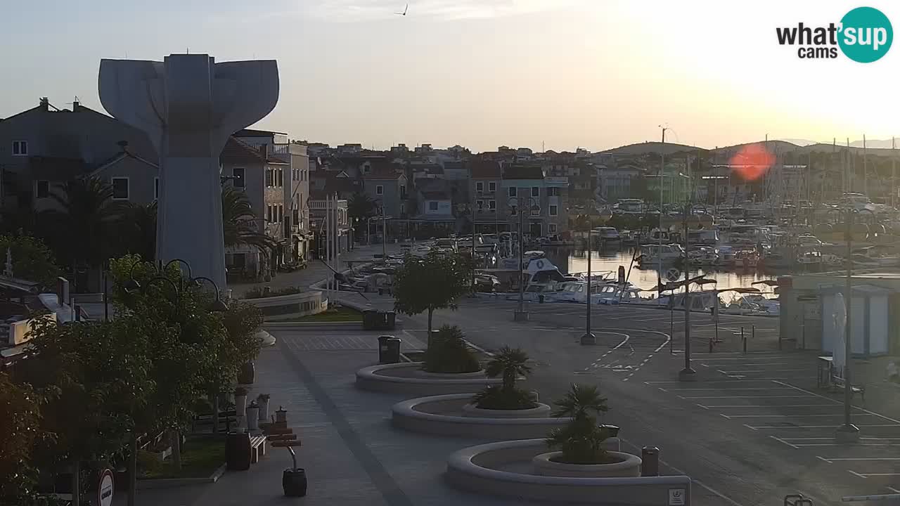 Vodice livecam – marina e il lungomare
