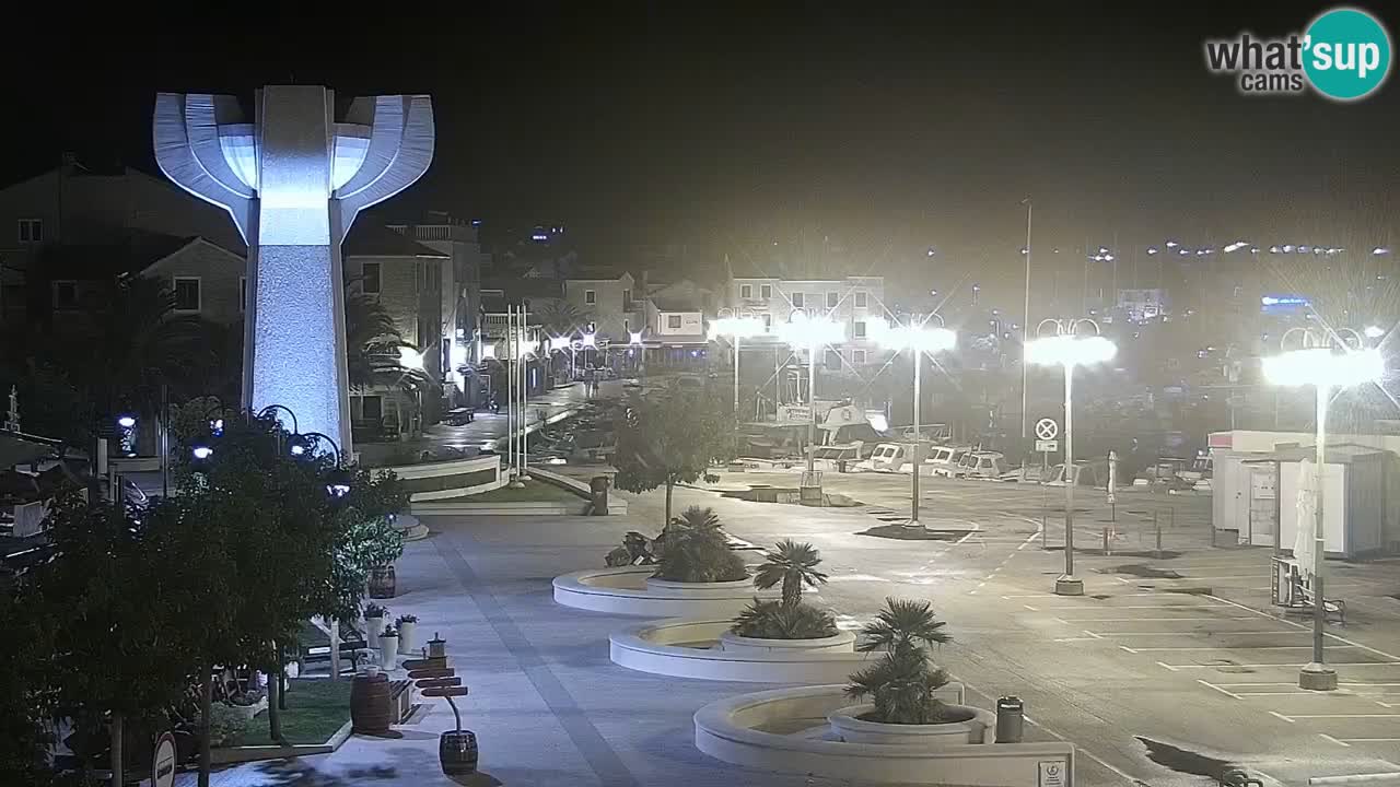 Vodice webcam – marina i meer