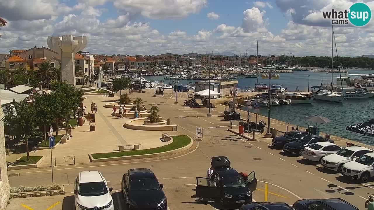 Vodice livecam – marina e il lungomare