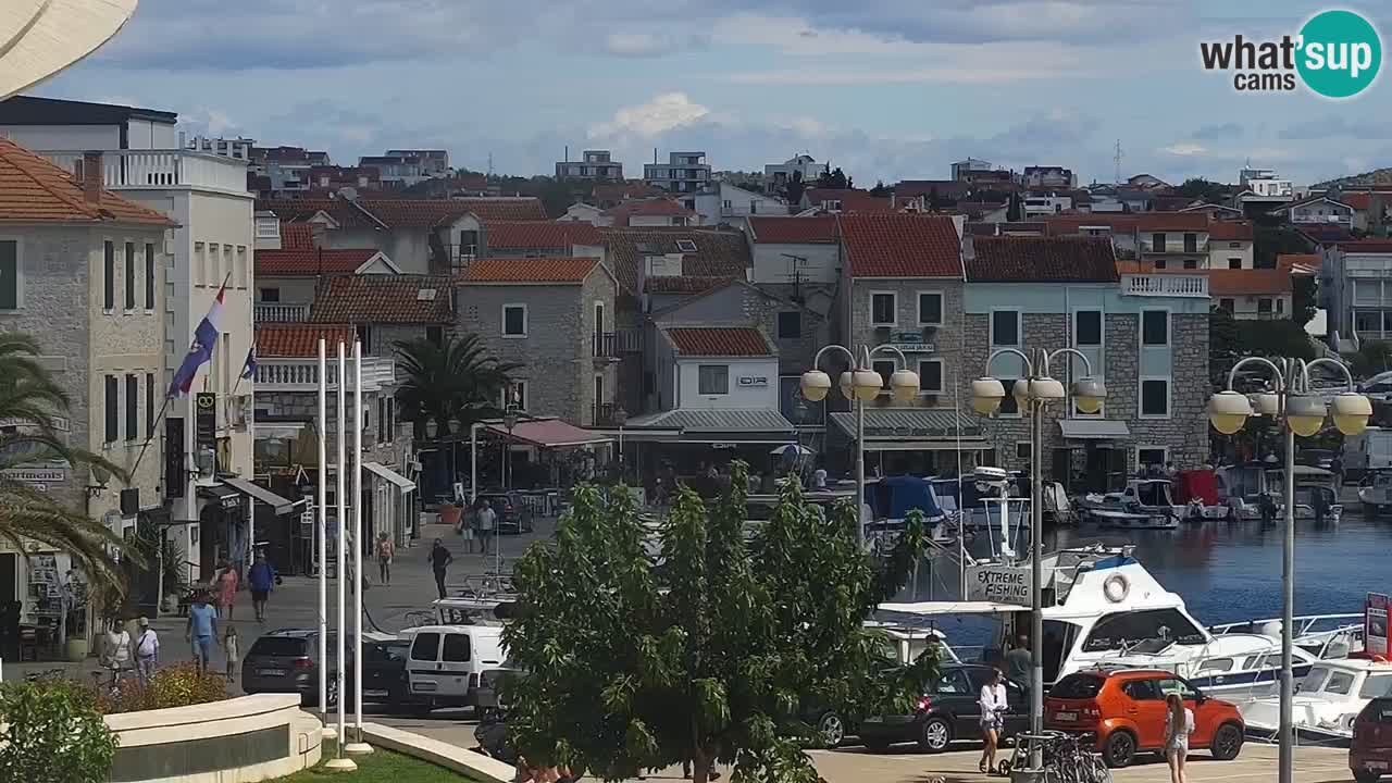 Vodice livecam – marina e il lungomare
