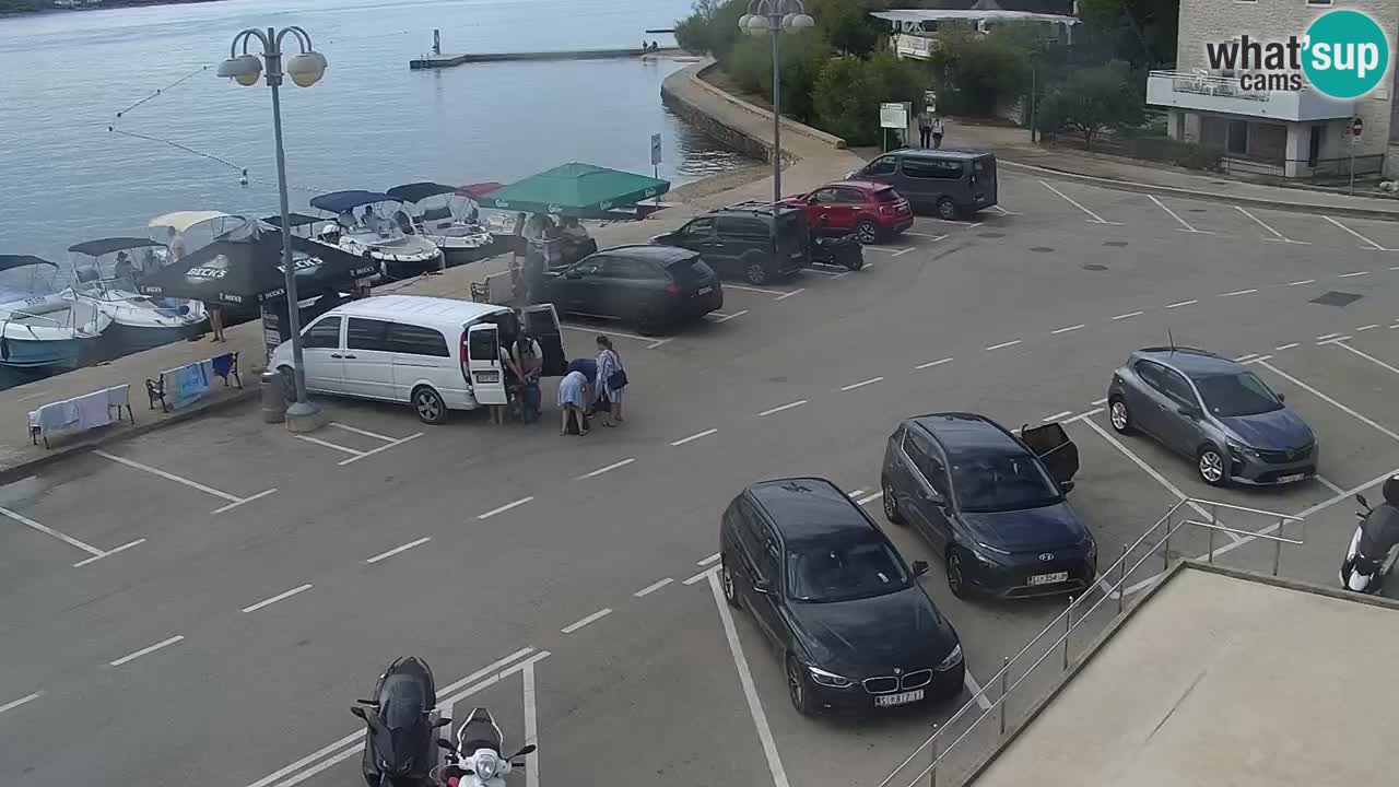 Vodice Live webcam – marina and  seafront
