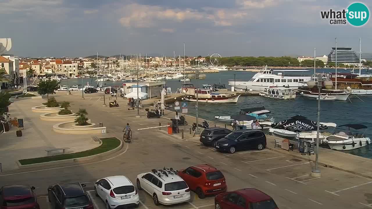 Vodice web kamera – marina i riva