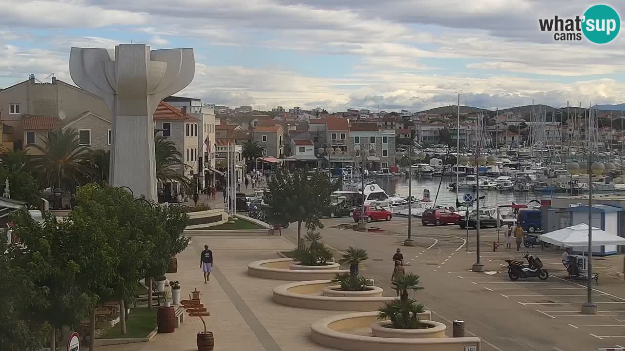 Vodice livecam – marina e il lungomare