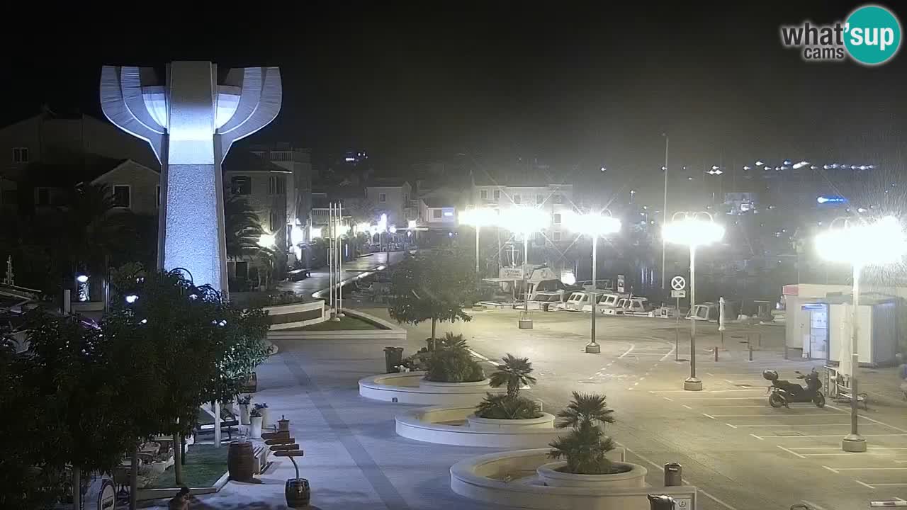 Vodice webcam – marina i meer