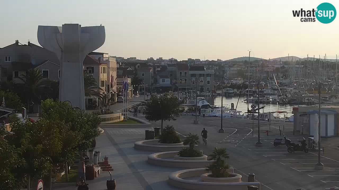 Vodice webcam live – front de mer