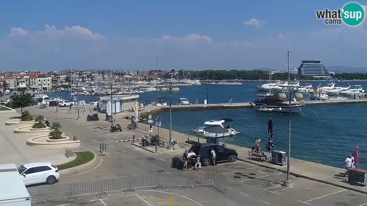 Vodice webcam – marina i meer