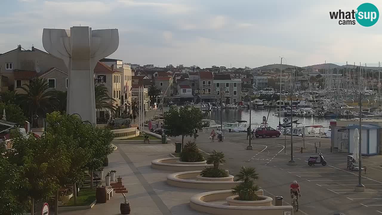 Vodice webcam – marina i meer