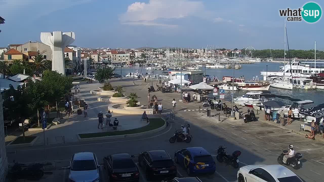 Vodice webcam – marina i meer