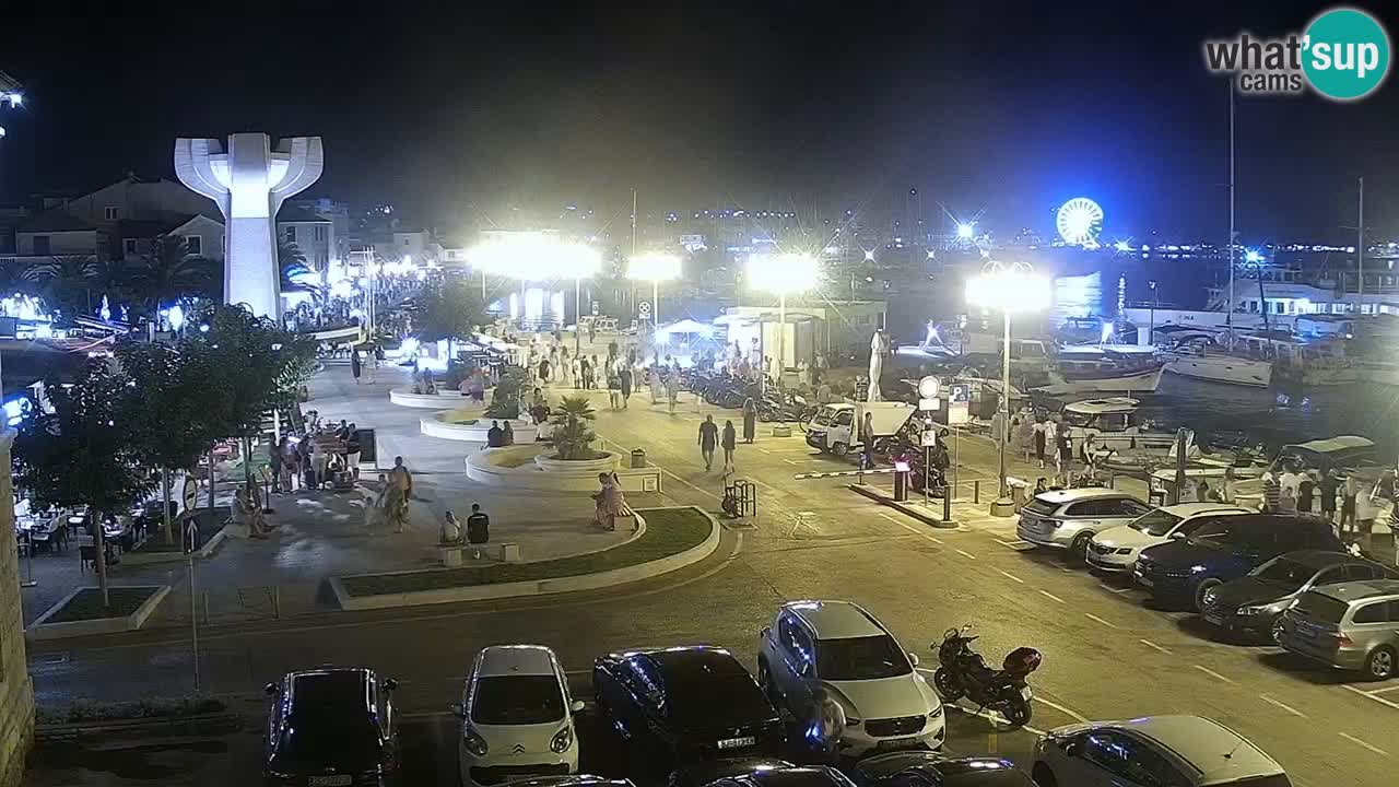 Vodice livecam – marina e il lungomare