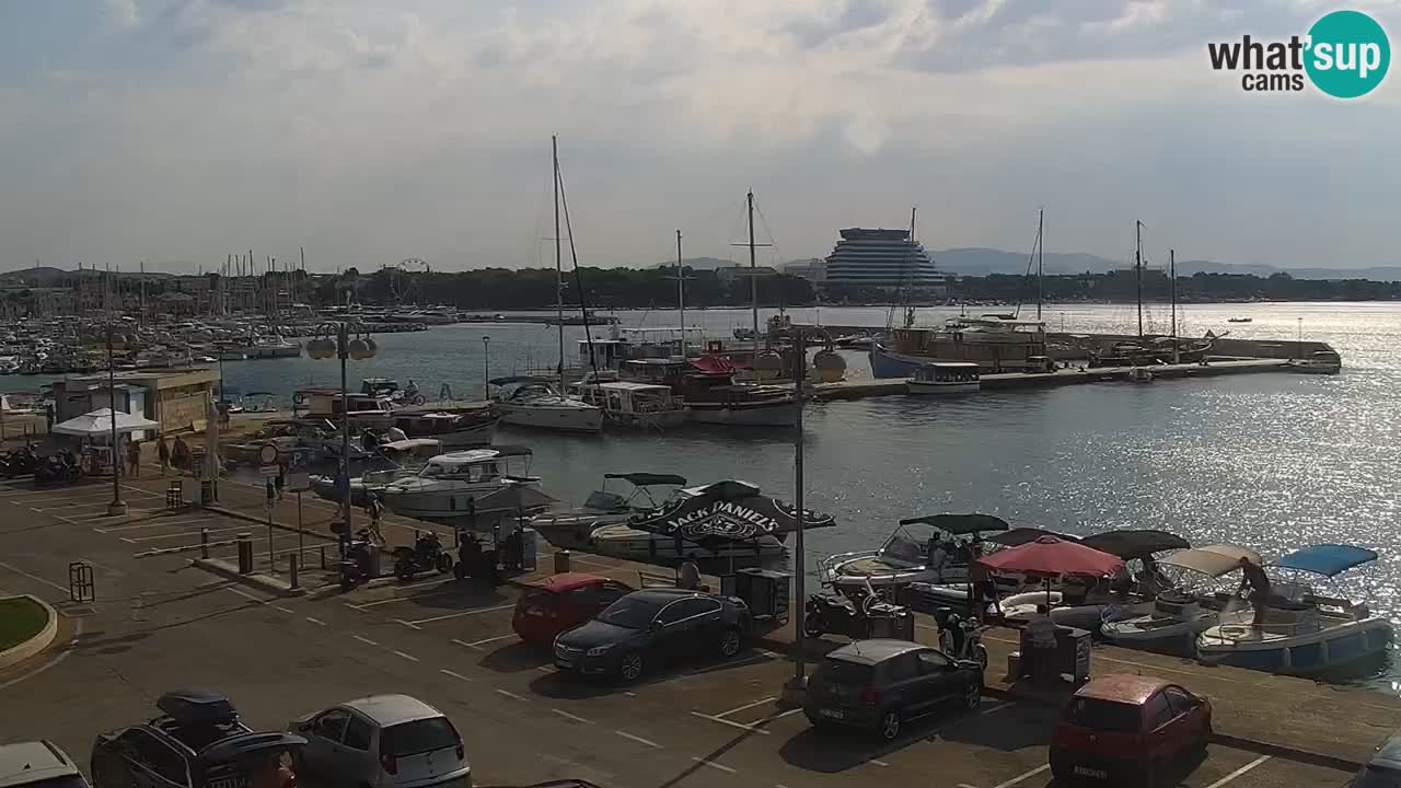 Vodice webcam – marina i meer