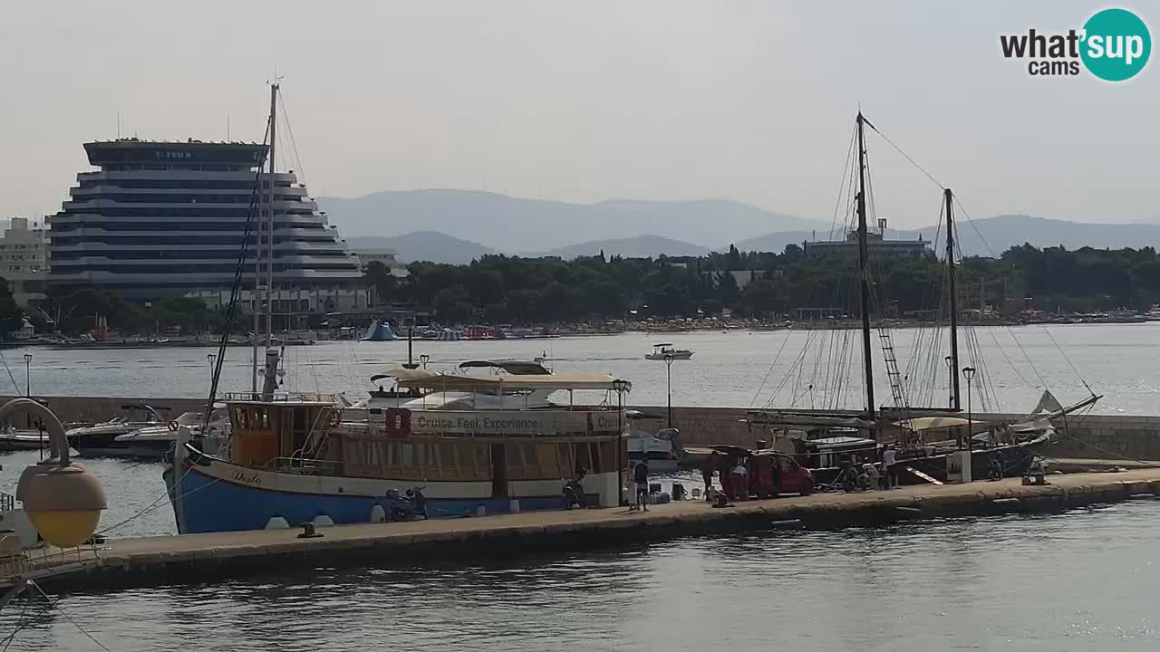 Vodice webcam live – front de mer