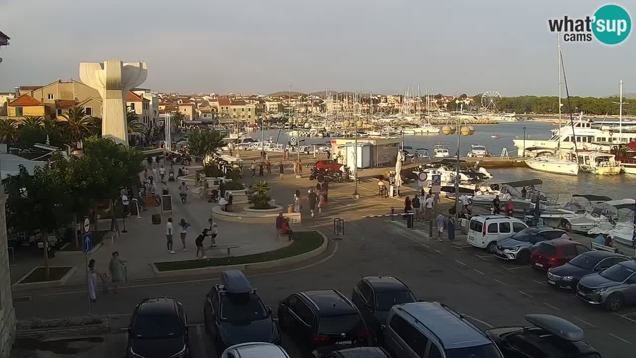 Vodice webcam live – front de mer