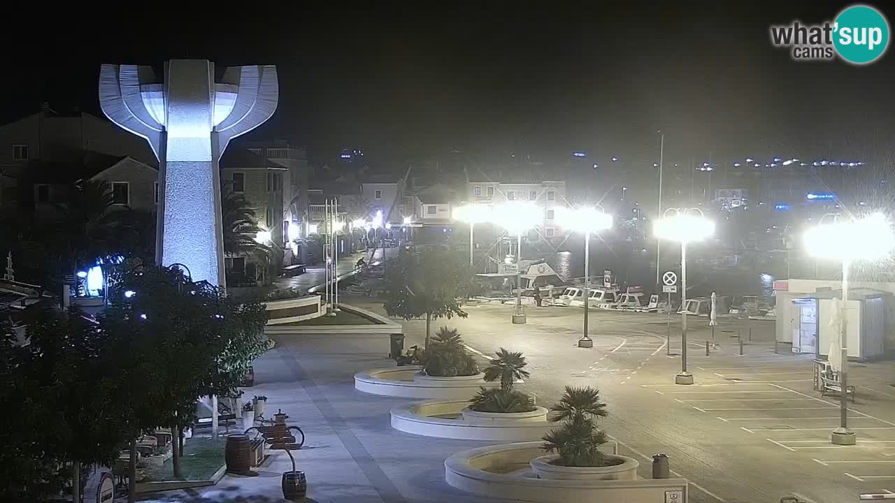 Vodice webcam live – front de mer