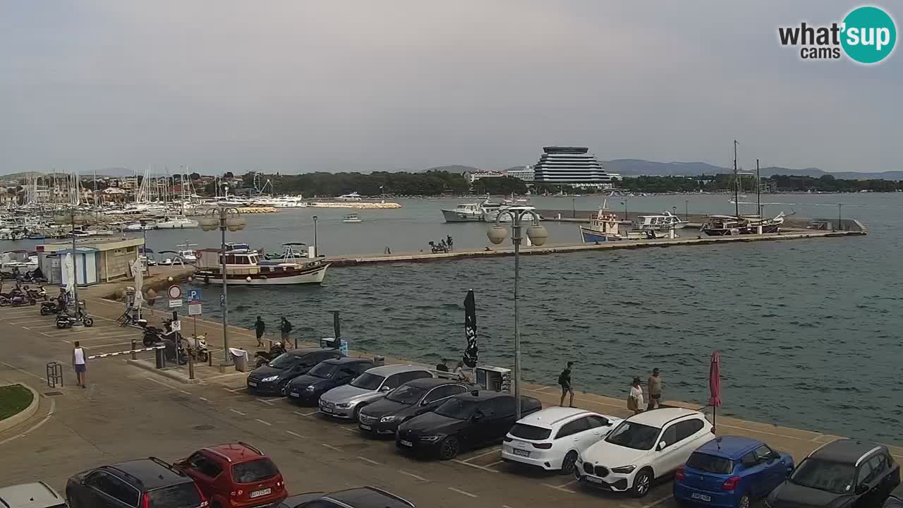 Vodice web kamera – marina i riva