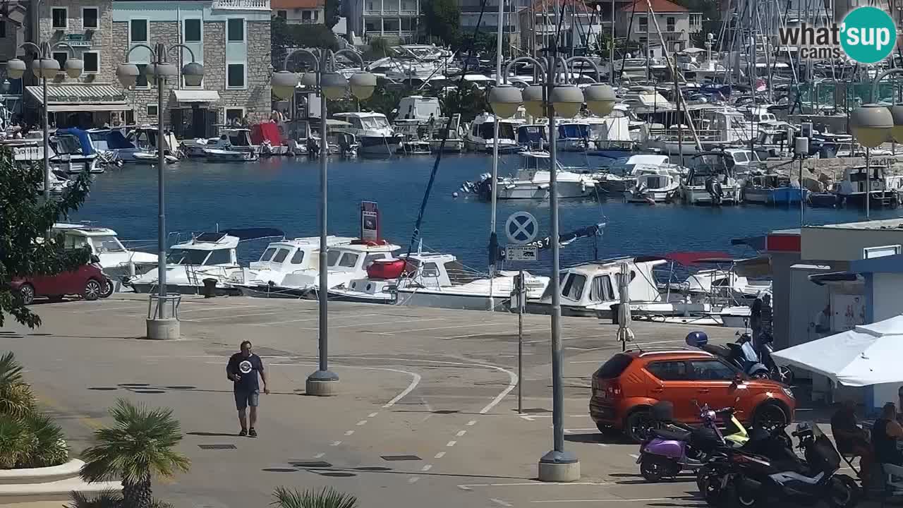 Vodice webcam – marina i meer