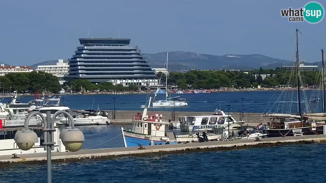 Vodice webcam live – front de mer