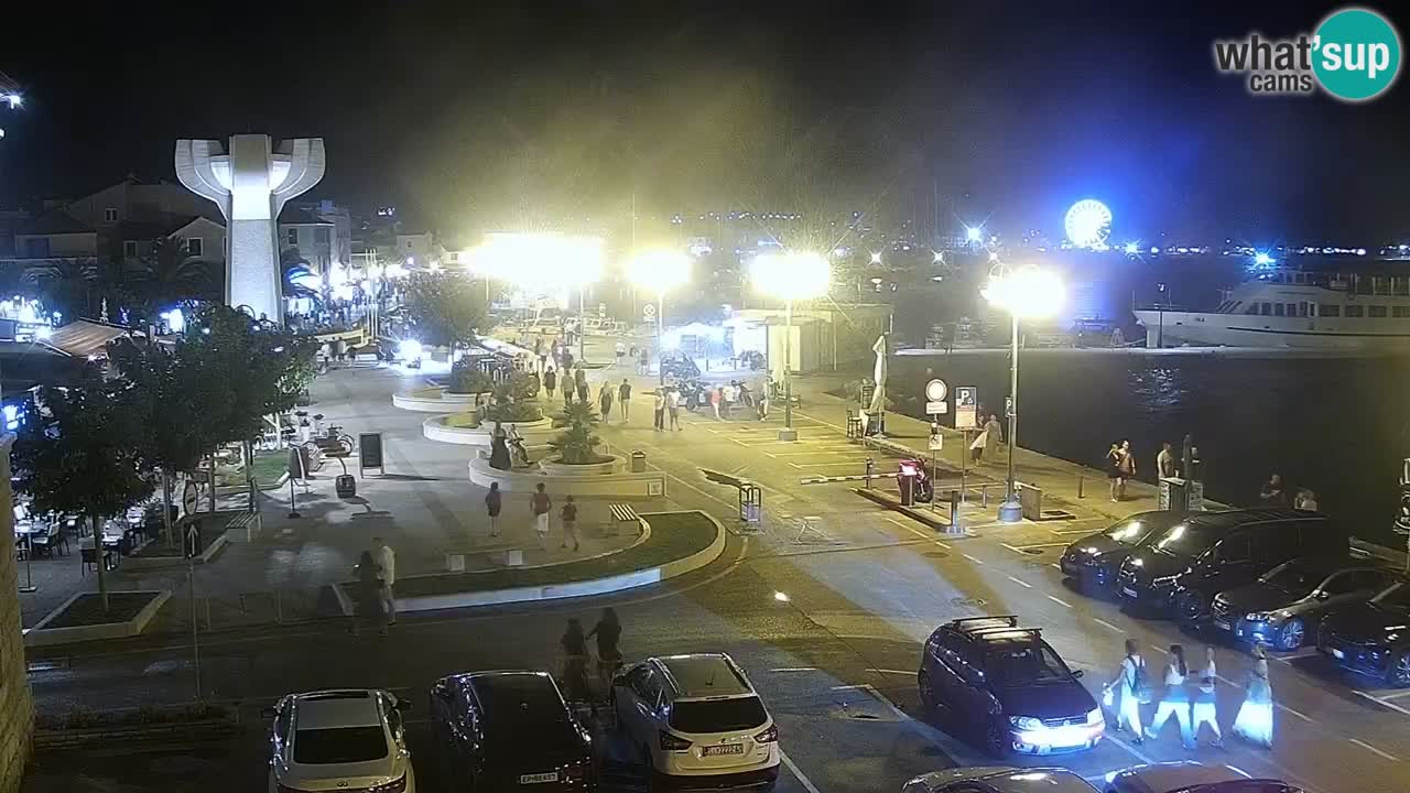 Vodice livecam – marina e il lungomare