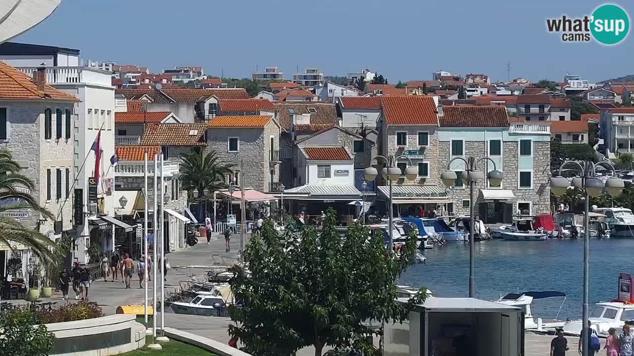 Vodice livecam – marina e il lungomare