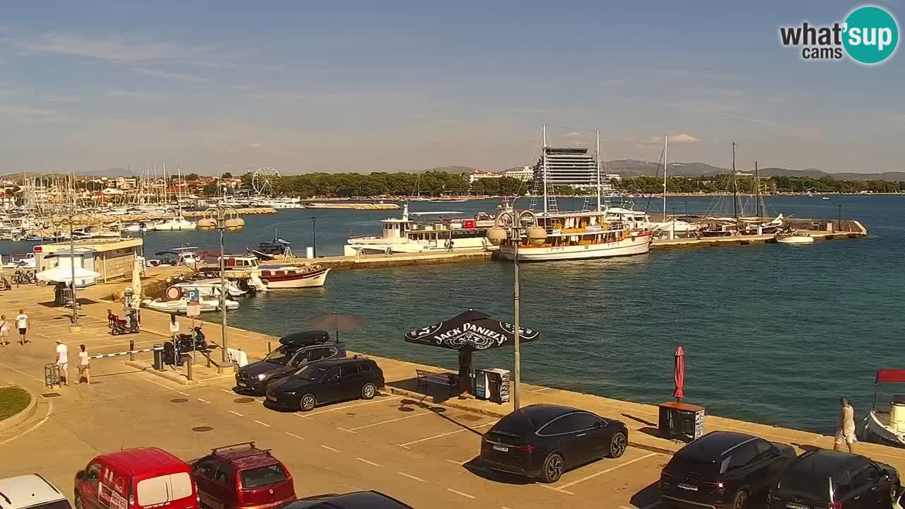 Vodice web kamera – marina i riva