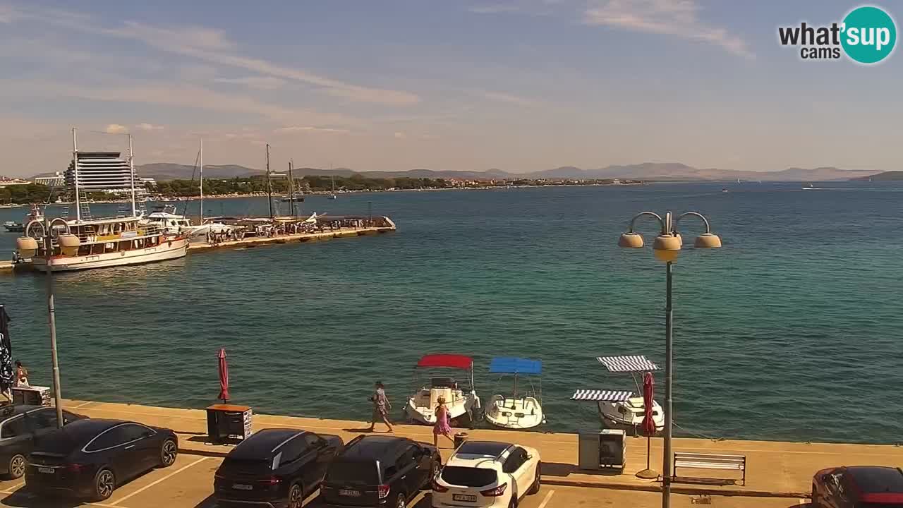 Vodice spletna kamera – marina in riva