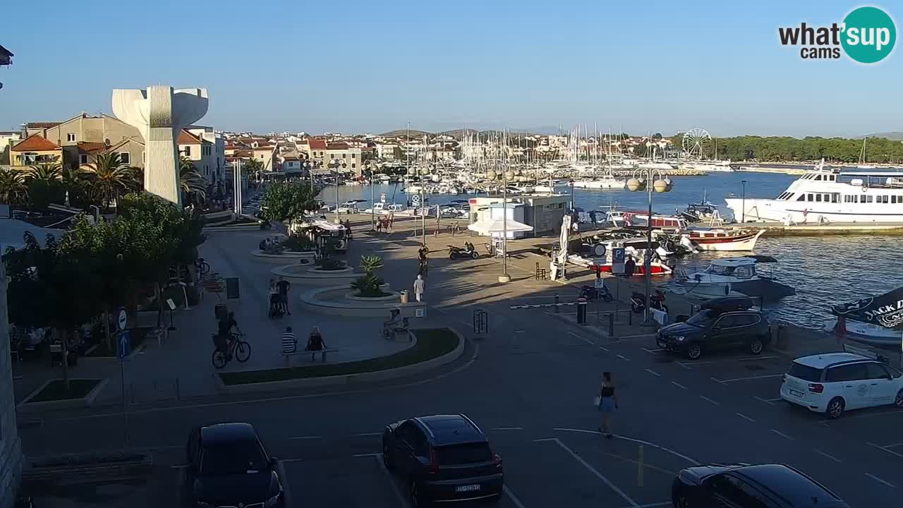 Vodice livecam – marina e il lungomare