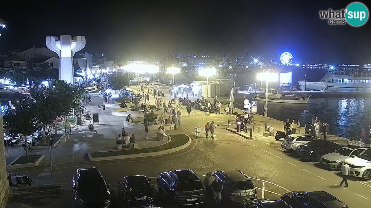 Vodice livecam – marina e il lungomare