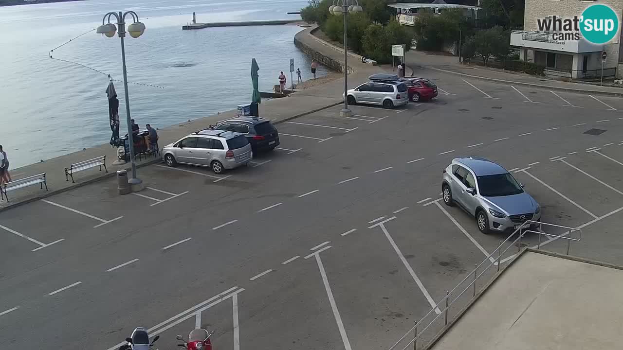 Vodice spletna kamera – marina in riva