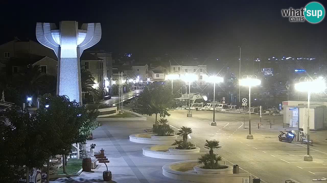 Vodice webcam – marina i meer