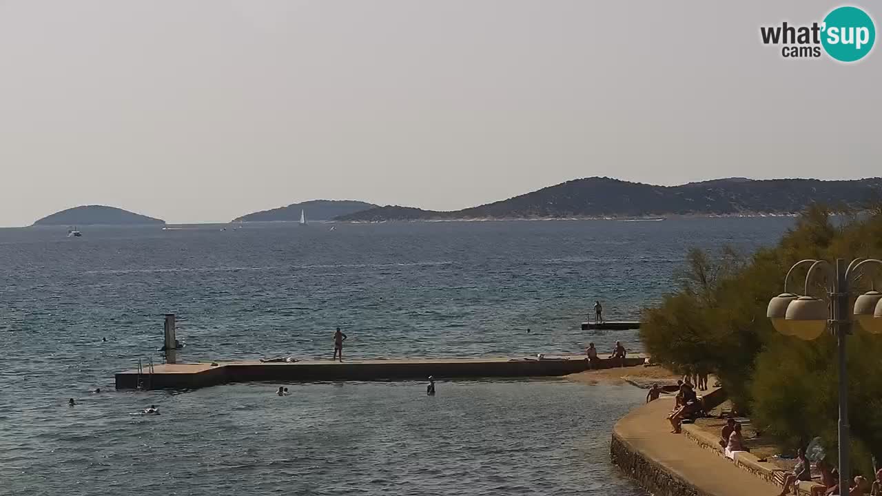Vodice Live webcam – marina and  seafront