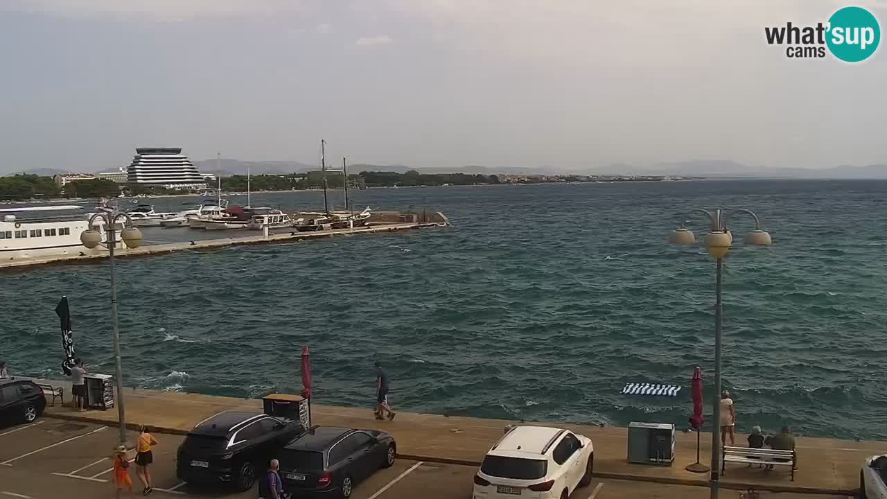 Vodice web kamera – marina i riva