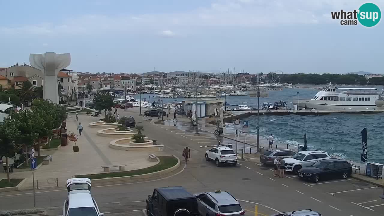 Vodice livecam – marina e il lungomare