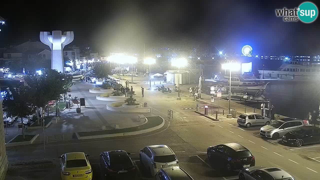Vodice webcam – marina i meer